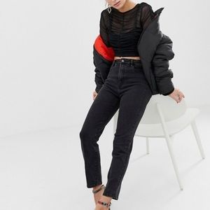 ASOS strativarius slim mom jean